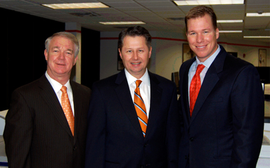 Tony and Todd Pater of the Pater Group with Mark Gasior of Simile Imaging. The Pater Group is one of the nation's largest document management solutions dealer groups.